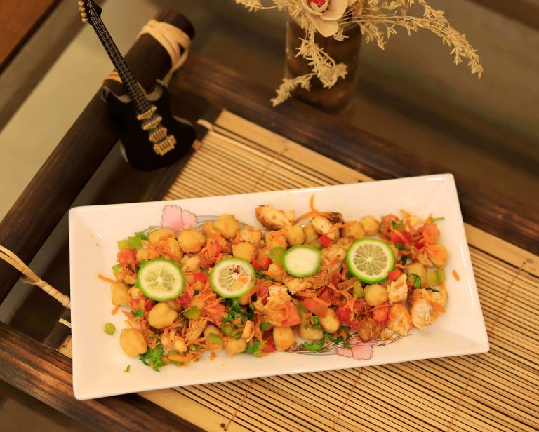 চিক পিস সালাদ (প্রোটিন সালাদ)